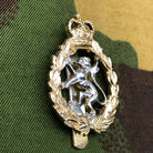 Original British Staybrite Army Cap Badge - Women's Royal Army Corps - The Militaria Shop