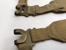 Charger l&#39;image dans la galerie, Original WW2 British Army L Strap 37 Pattern Set - Wartime Dated - Old Stock
