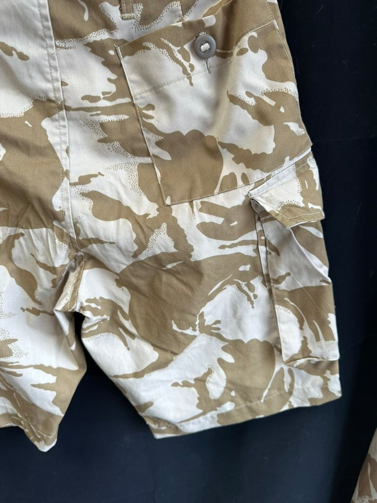 Genuine British Army Desert DPM Camouflaged Shorts - Size 27/76/92 - The Militaria Shop