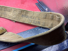 Charger l&#39;image dans la galerie, Original British Army 37 Pattern Webbing Belt with Brass Fittings - Approx 38&quot;
