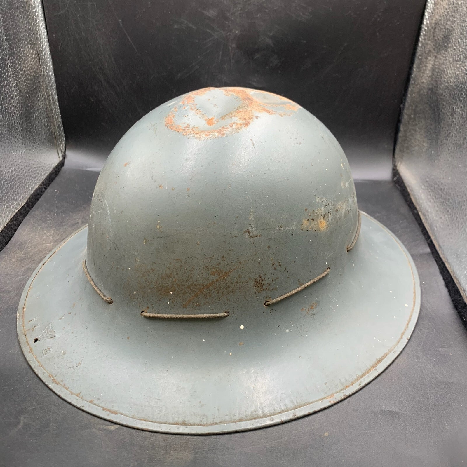 Original WW2 British Home Front Civil Defence Zuckerman Helmet - 1941 Dated - The Militaria Shop