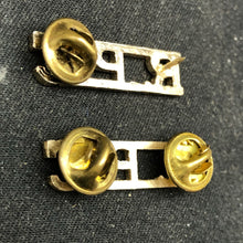 Load image into Gallery viewer, Original British Collar Badge Pair - Royal Pioneer Corps - The Militaria Shop
