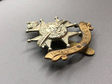 Load image into Gallery viewer, Original British Army WW2 Notts &amp; Derby Sherwood Forresters Cap Badge
