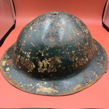 Load image into Gallery viewer, Original British Army WW2 Soldiers Military Combat Helmet
