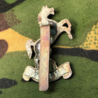 Original WW2 British Cap Badge - West Kent Yeomanry - The Militaria Shop