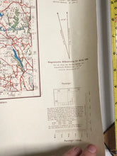 Load image into Gallery viewer, Original WW2 German Army Map of UK - Manchester / Liverpool / North West England
