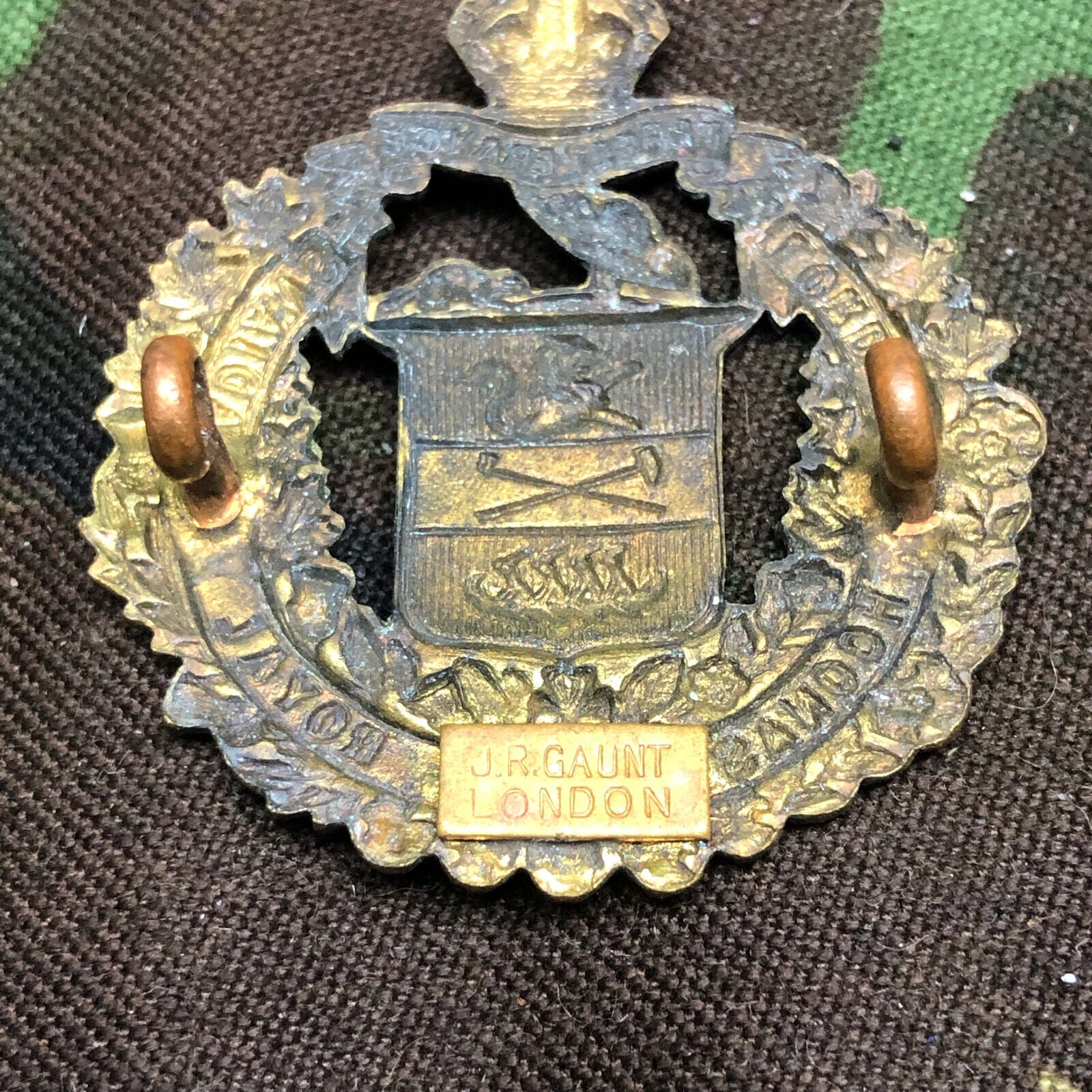 Original Canadian Army Lord Strathcona's Horse (Royal Canadians) Cap Badge - The Militaria Shop