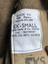 Load image into Gallery viewer, Original British Army Battledress Jacket - Size Ex-Small - 37&quot; Chest - The Militaria Shop
