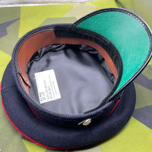 Load image into Gallery viewer, Original British Army Royal Engineers Peaked Cap - Size 54cm - The Militaria Shop
