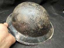 Load image into Gallery viewer, Original WW2 British Civil Defence Home Front Mk2 Brodie Helmet - Named
