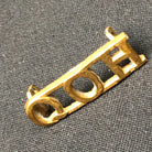 Original WW1/WW2 British Army Q.O.H Queen's Own Hussars Shoulder Title - The Militaria Shop