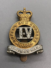 Load image into Gallery viewer, Genuine British Army 4th Queen&#39;s Own Hussars Cap Badge
