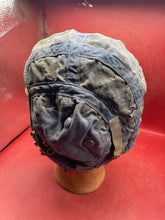 Load image into Gallery viewer, Original Royal Air Force RAF Cold War Period G Type Blue Canvas Flying Helmet.
