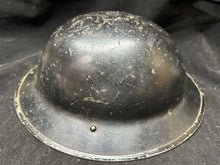 Load image into Gallery viewer, Original WW2 British Civil Defence Home Front Mk2 Brodie Helmet
