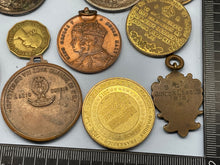 Load image into Gallery viewer, Original Group of British Medals, Medalions, Coins &amp; Badges - The Militaria Shop
