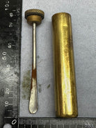 Original WW1 British Army SMLE Enfield Brass Oil Bottle - The Militaria Shop