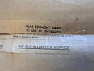 Original WW2 British Army GSGS Map of Scotland - Dunbar & Lammermuir - The Militaria Shop