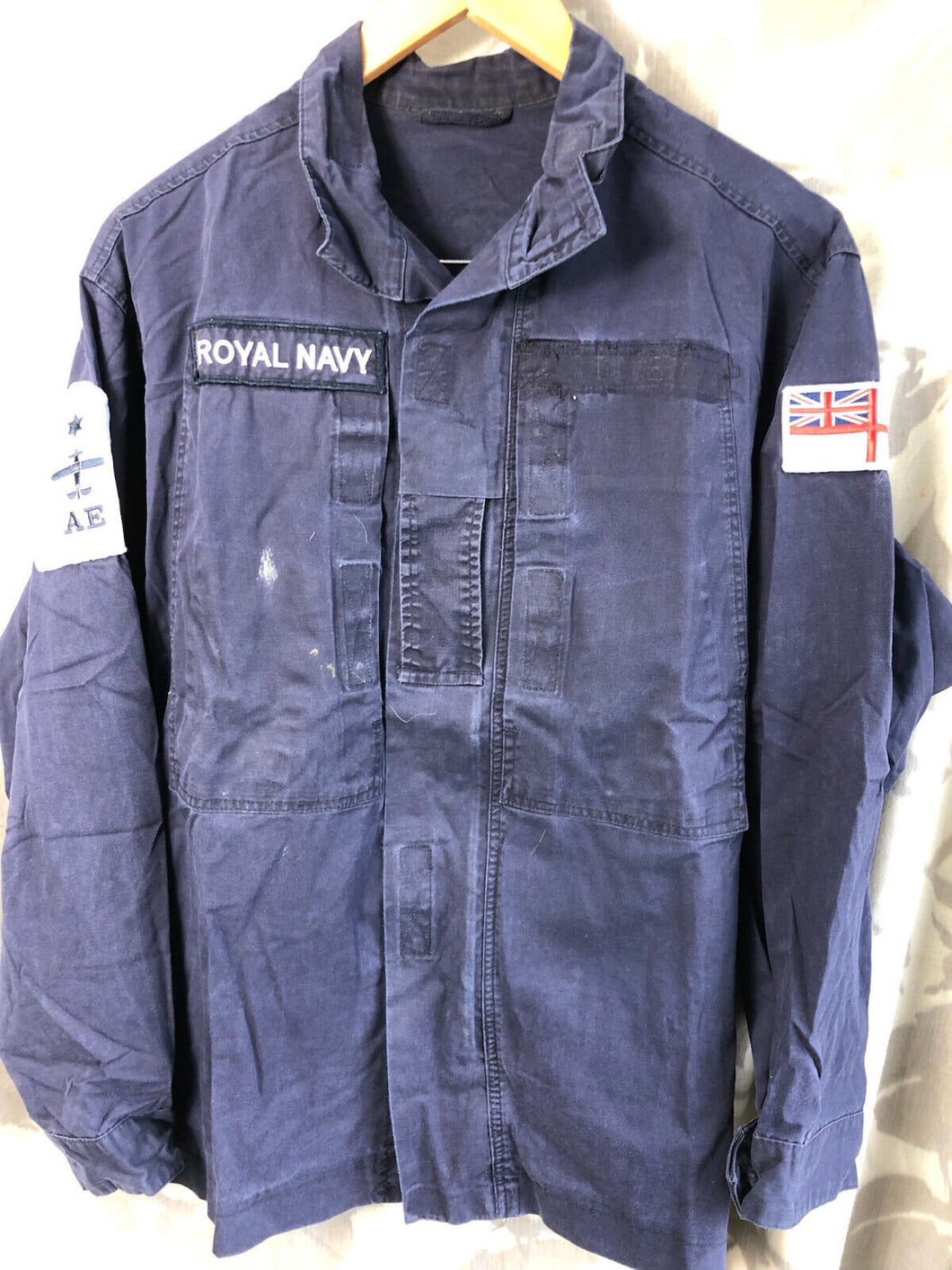 Genuine British Royal Navy Warm Weather Combat Jacket - 170/88