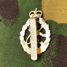 Original British Staybrite Army Cap Badge - Women's Royal Army Corps - The Militaria Shop