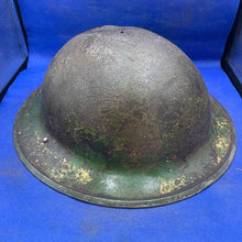 Load image into Gallery viewer, Original British Army Mk2 Combat Helmet - Untouched WW2 Example
