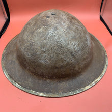 Load image into Gallery viewer, Original WW2 Mk2 British Army Brodie Combat Helmet
