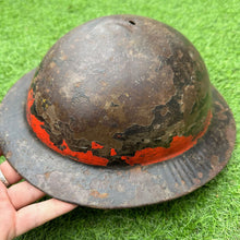 Load image into Gallery viewer, Rare Early WW2 Rolled Edged British Army Helmet - Possibly NFS?
