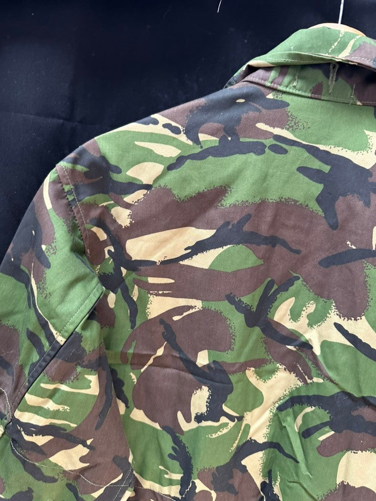 Genuine British Army DPM Camouflaged Combat Field Jacket - Size 160/88 - The Militaria Shop