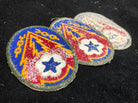 Unissued Original WW2 US Army Advanced Communications Zone ETO Cloth Badge Patch - The Militaria Shop