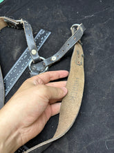 Load image into Gallery viewer, Original German Army WW2 Style Solider Equipment Leather Y Straps
