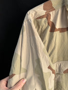 Gulf War US Army DCU Camouflaged Combat Field Coat/Jacket - Large/X-Long - The Militaria Shop