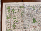Original WW2 British Army GSGS OS Map of Great Britain - Goole & Pontefract - The Militaria Shop