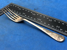 Charger l&#39;image dans la galerie, Original WW2 British Army Officers Mess NAAFI Marked Cutlery Fork
