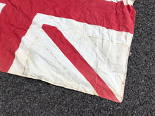 Load image into Gallery viewer, Original WW2 British Union Jack Flag  - Craft Paper Parts - 107cm x 78cm
