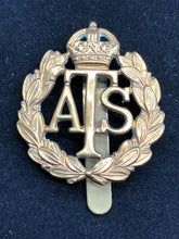 Load image into Gallery viewer, Original WW2 British Army ATS Auxiliary Territorial Service Cap Badge
