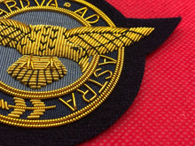 Load image into Gallery viewer, British RAF Royal Air Force Bullion Embroidered Blazer Badge
