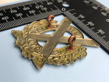 Load image into Gallery viewer, Original WW2 British Army Scottish Horse Imperial Yeomanry Cap Badge
