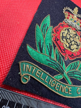 Load image into Gallery viewer, British Army Bullion Embroidered Blazer Badge - Intelligence Corps
