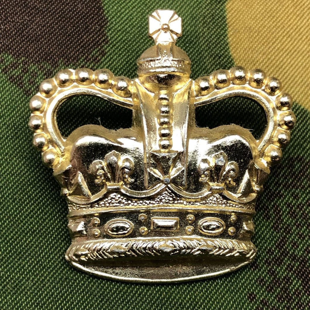 Original British Staybrite Army Cap - WO2 Crown - The Militaria Shop