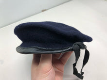 Load image into Gallery viewer, Genuine British Army Military Soldiers Beret Hat - Navy Blue - Size 60cm
