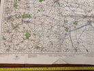 Original WW2 British Army GSGS OS Map of Great Britain - Goole & Pontefract - The Militaria Shop