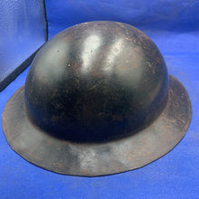 Load image into Gallery viewer, Original British Army WW2 Mk1* Combat Helmet
