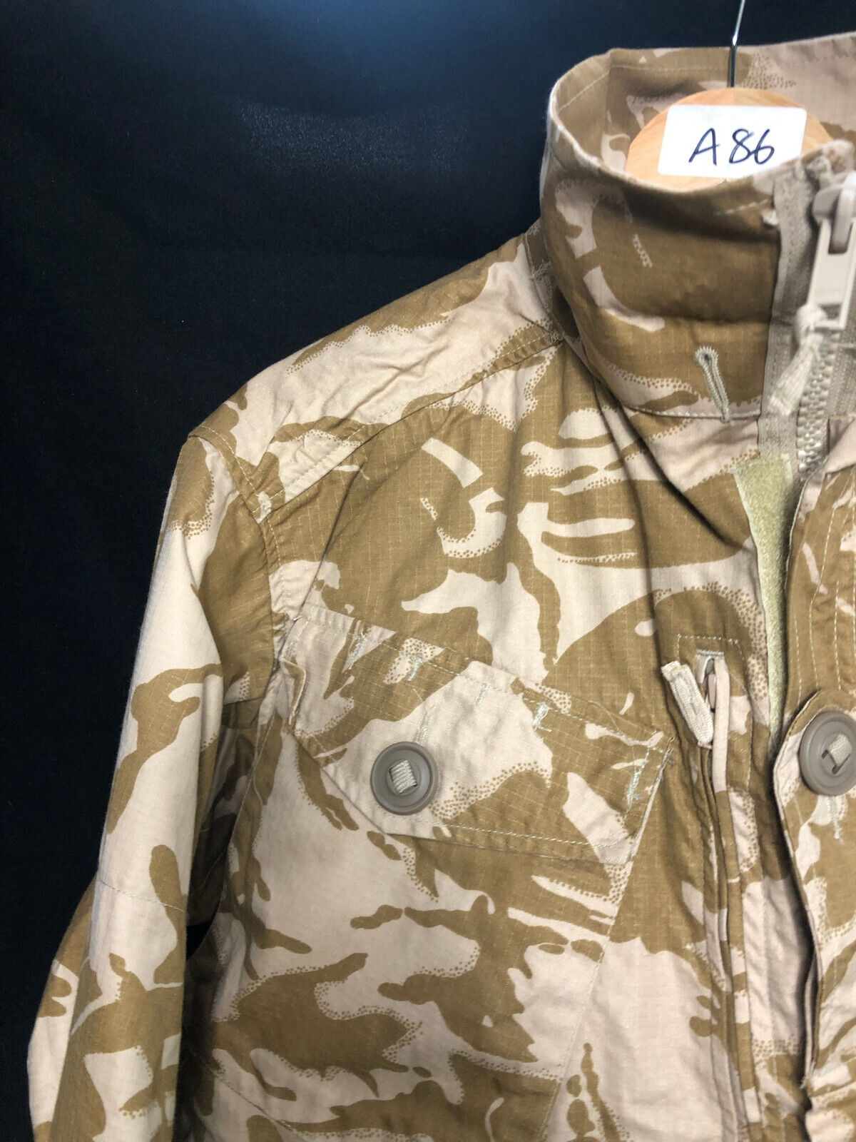 Genuine British Army Desert DPM Field Jacket Smock - Size 200/104 - The Militaria Shop
