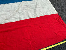 Load image into Gallery viewer, Original WW2 era Dutch Army Netherlands National Flag - 8ft x 5.5ft
