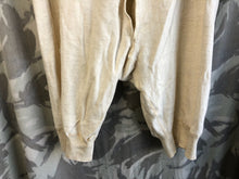 Load image into Gallery viewer, Original WW2 British Army Officers Long Johns / Shorts 1943 Dated 42&quot; Waist
