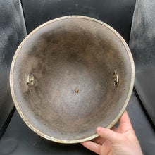 Load image into Gallery viewer, Original WW2 British/Canadian Army Mk3 &quot;Turtle&quot; Combat Helmet - The Militaria Shop
