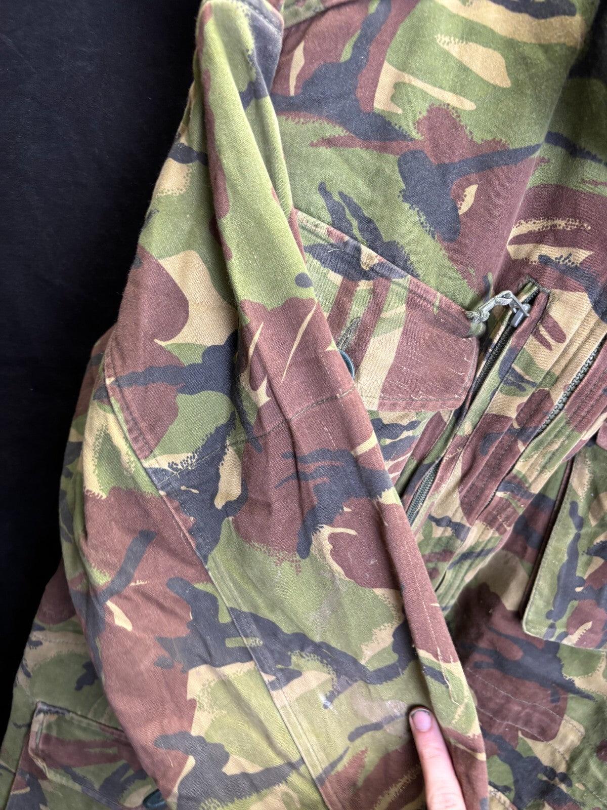 Surplus British Army DPM Pattern Camouflaged Smock Combat-180/96 - The Militaria Shop