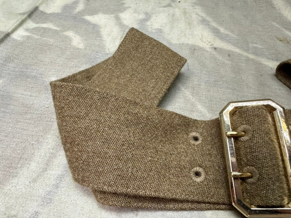 Genuine British Army No2 FAD Uniform Jacket Belt & Buckkle - 30" Waist - NEW! - The Militaria Shop