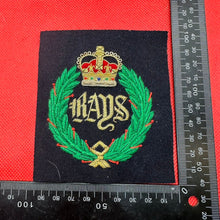 Load image into Gallery viewer, British Army Bullion Embroidered Blazer Badge - 2nd Dragoon Guards
