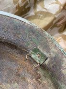 Original WW2 South African Army Mk2 Brodie Helmet - British Style Combat Helmet - The Militaria Shop