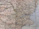 Original WW2 British Army RAF Navy Base Map of Scotland - The Forth, Clyde & Tay - The Militaria Shop
